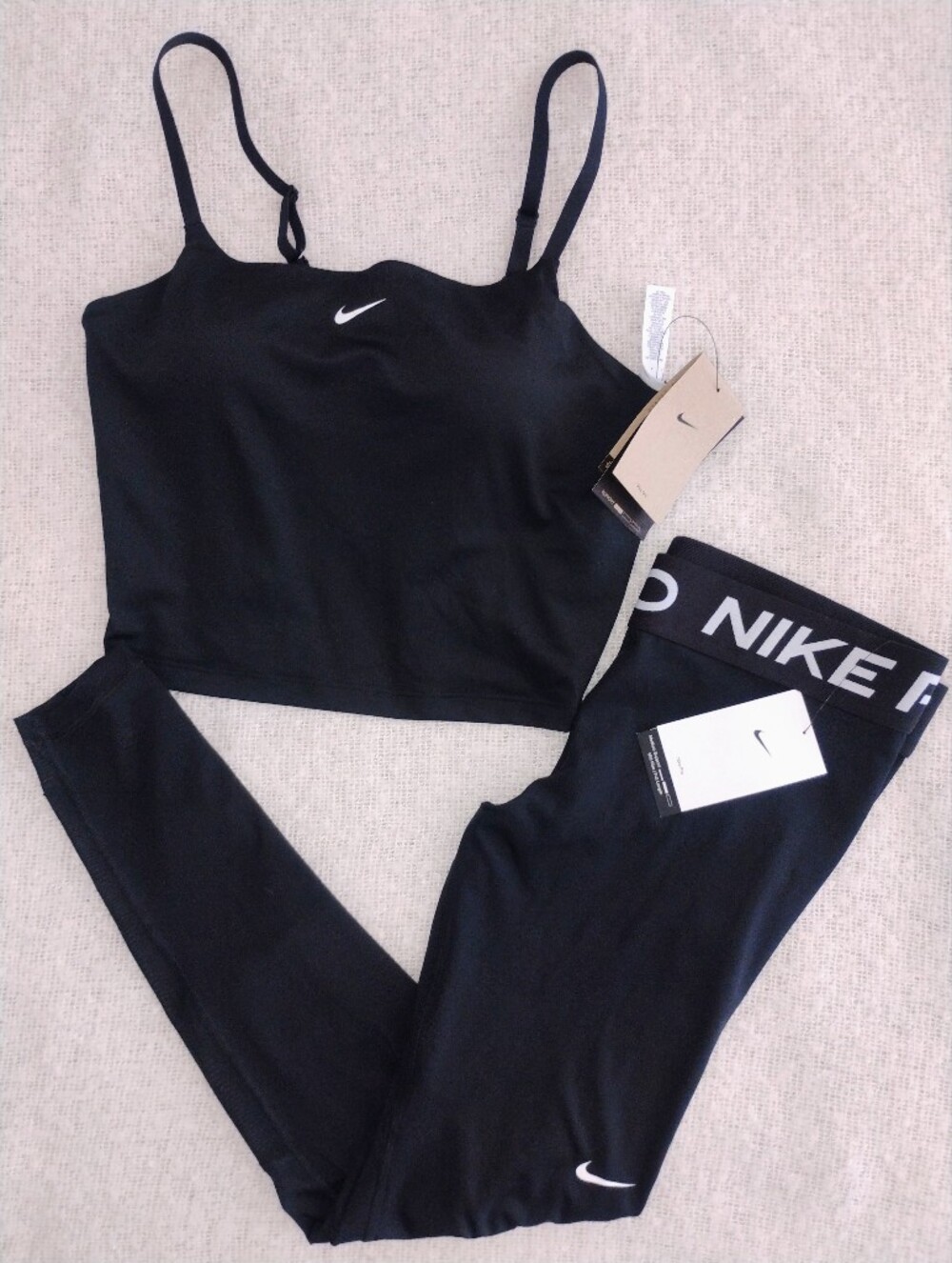 Nike Nike Dri-FIT Women's Black Tank Top Size Large NWT